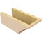 Ekena Millwork 6in. W x 4in. H x 12in. L Burlington Woodgrain TimberThane Rafter Tail, Primed Tan RFTUR06X04X12BURRCPR - alternate 6